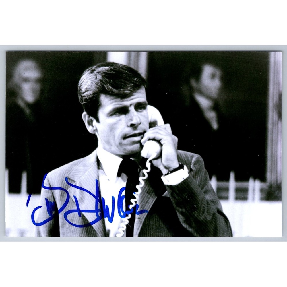 William Devane Autographed Photo Vintage Actor Movie TV Star Signed 4x6